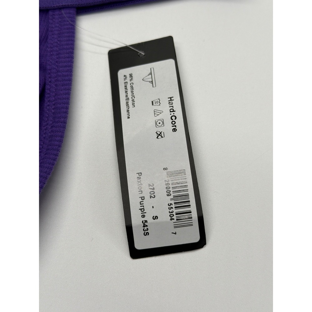 C-IN2 Mens Hard Core Jockstrap Paxton Purple 2702 Cotton Ribbed Supporter Small - Picture 4 of 6